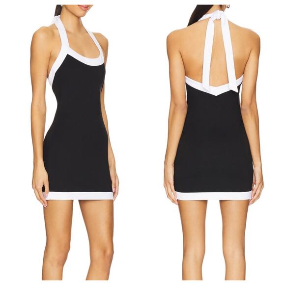 REVOLVE Black and White Mini Dress - Picture 1 of 6
